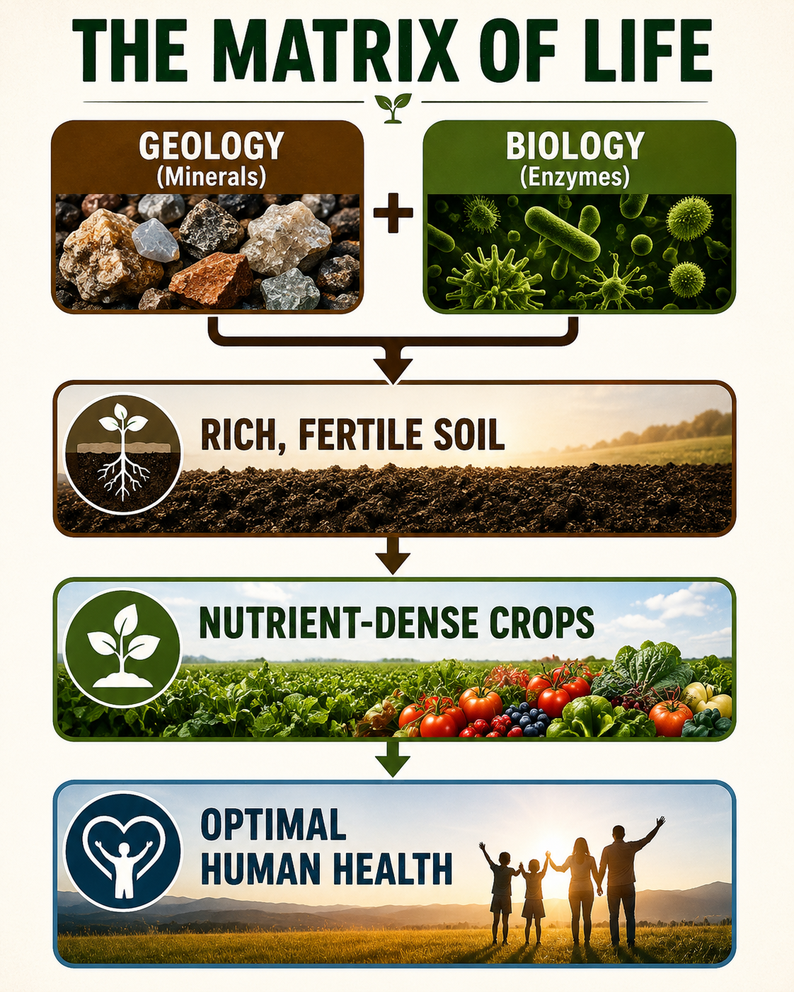Matrix of Life lifecycle graphic